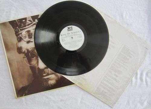 THE COSTELLO SHOW Featuring THE ATTRACTIONS & CONFEDERATES - King of America -1986 - Vinyl LP - VG