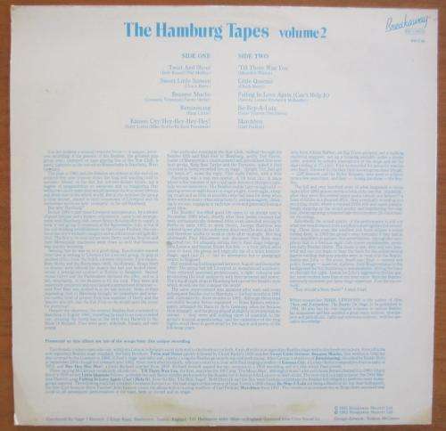 THE BEATLES - The Hamburg Tapes Vol 2 - 1983 - BWY 86 - Vinyl LP Record - NM / VG