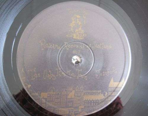 JOSEF K - The Only Fun In Town - 1981 - Postcard 81- Vinyl LP Record - NM / VG
