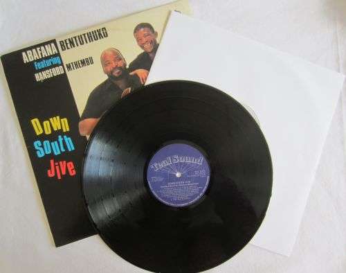ABAFANA BENTUTHUKO / HANSFORD MTHEMBU - Down South Jive - 1987 - TEL 21 - Vinyl LP Record -  VG+