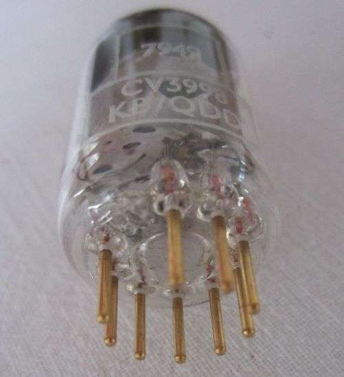 Valve Electronic E180F CV3998 QDD Valve Tube - Gold Pin - In Original Box