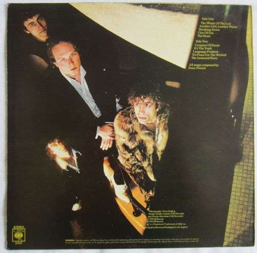 THE ONLY ONES - The Only Ones - 1978 - CBS 82830 - Vinyl LP Record - NM / VG+