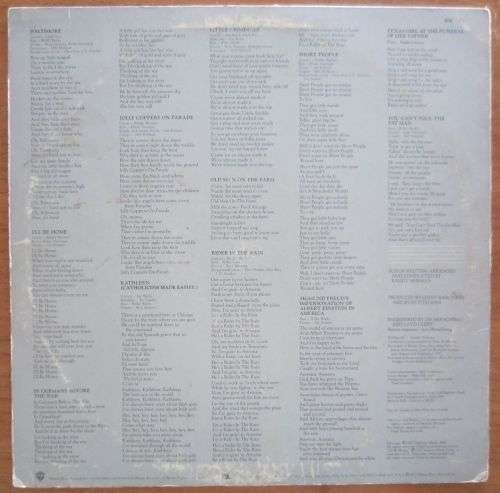 RANDY NEWMAN - Little Criminals - 1977 - Vinyl LP - BSK 3079 - G+ / G