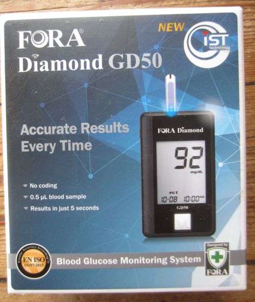 Fora Diamond GD 50 Blood Glucose Monitoring System