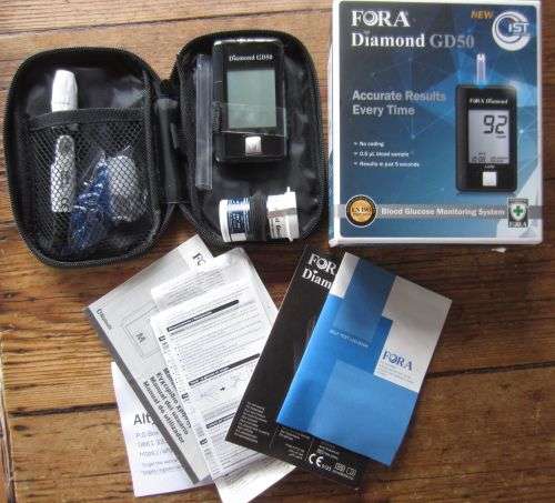 Fora Diamond GD 50 Blood Glucose Monitoring System