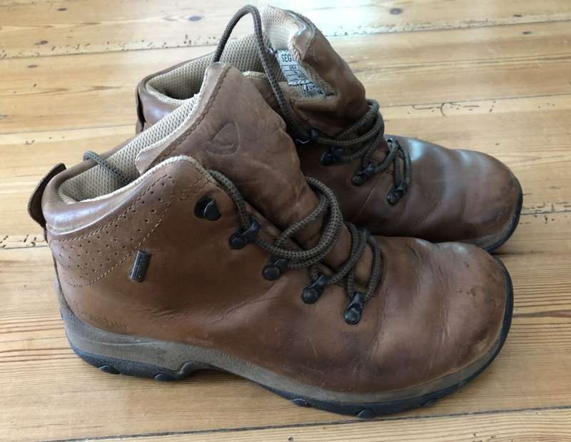 Brasher Leather Hiking Boots - Size 4 1/2
