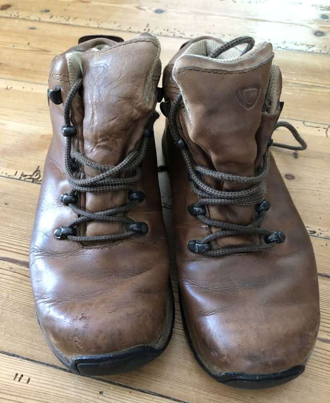 Brasher Leather Hiking Boots - Size 4 1/2