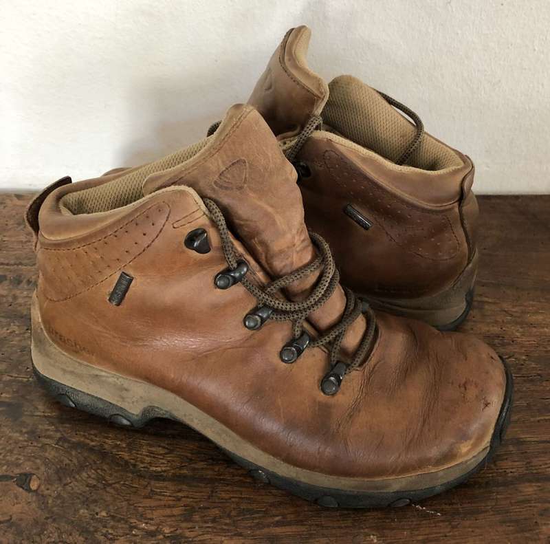 Brasher Leather Hiking Boots - Size 4 1/2