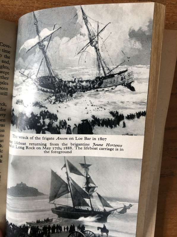 Cornish Shipwrecks - The South Coast - Richard Larn & Clive Carter - 1976 - Pan PB