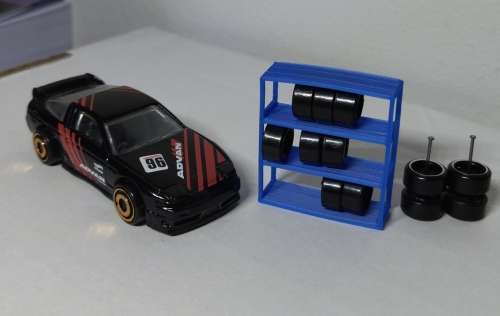 3d printed diorama parts (for Matchbox, Realtoy,Hot Wheels, Tomica)