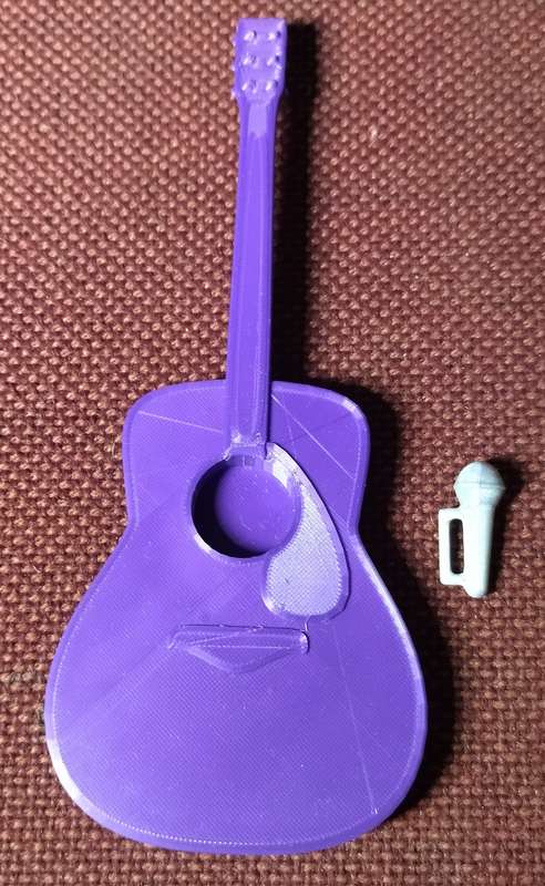 Barbie kitar & microphone