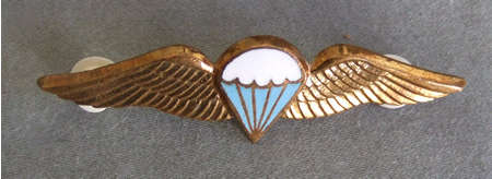 SA Parachute Basic Paratrooper Wings