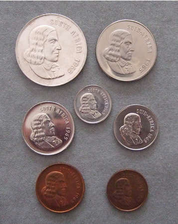 South Africa Proof 1965 Set (No Box)