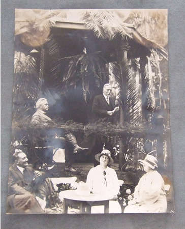 1926 Photograph of General Hertzog Speaking in Pretoria