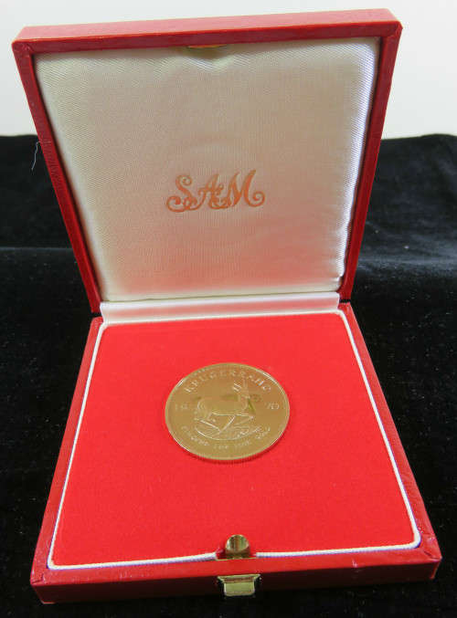 South Africa 1 Ounce Krugerrand Proof 1970