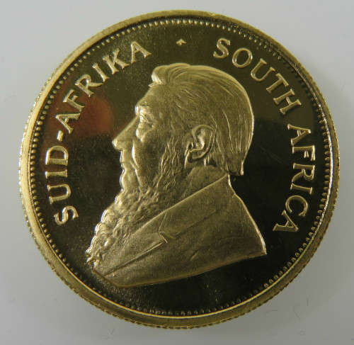 South Africa 1 Ounce Krugerrand Proof 1970