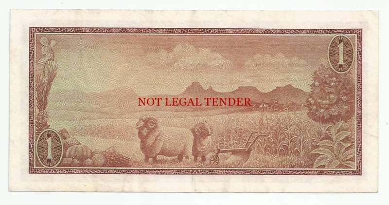 **REPLACEMENT**   G.RISSIK, 2ND ISSUE 1 RAND Z1, EF