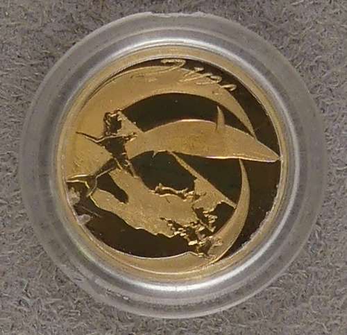 South Africa Proof Tickey 2 1/2 Cents 2002 Marine Series The Brydes Whale