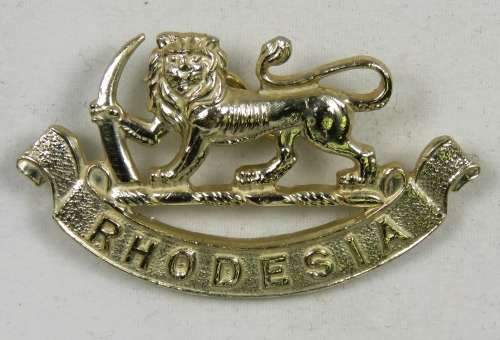 Anodised Rhodesian Badge