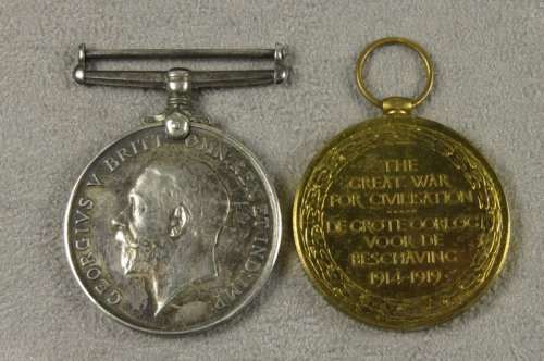WW1 Pair - Burger P.D. Brink, Carolina Kommando