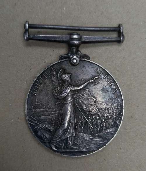 Queens South Africa Medal (QSA), with Name Erased
