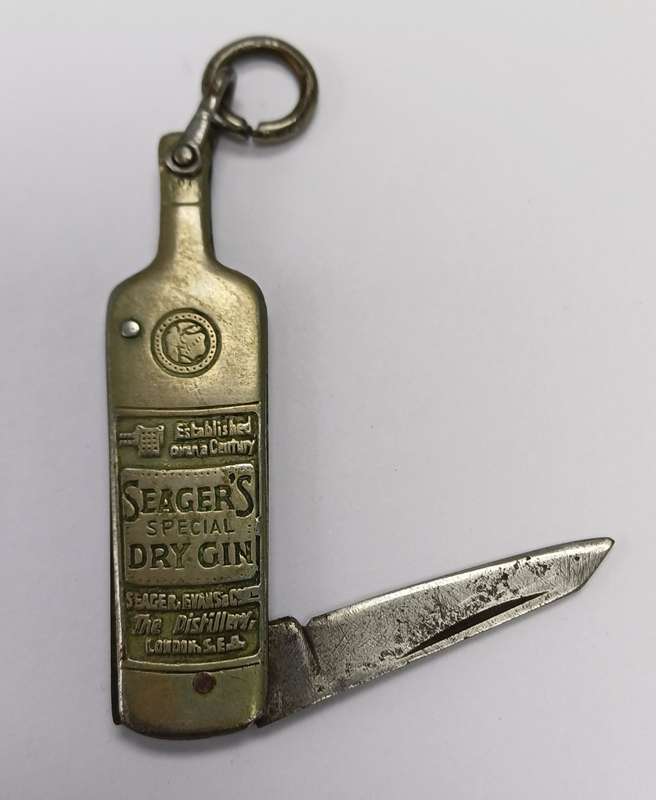 Seagers Dry Gin, Key Ring Knife