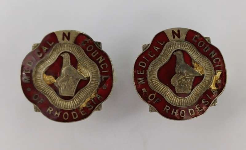 Medical Council of Rhodesia, Silver Nursing Sister Epaulet Pair