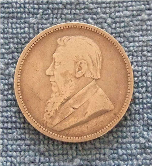 ZAR Kruger 2 Shillings 1893