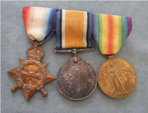 South Africa WW1 Trio Cpl C.J. Foley 2nd I.L.H.