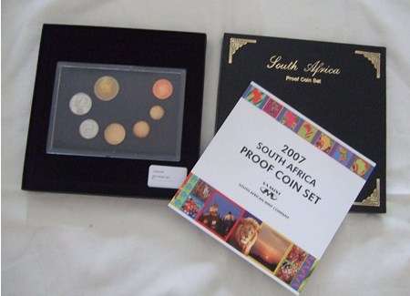 South Africa 2007 Proof Set In Original Box