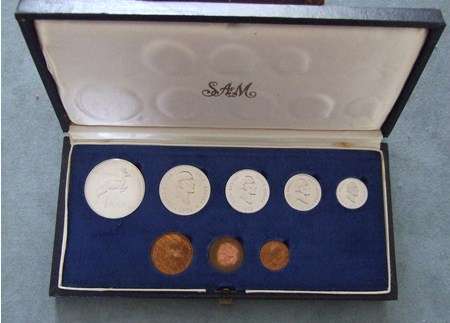 South Africa Short Proof Set 1976 In SAM Box