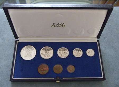 South Africa Short Proof Set 1973 In SAM Box