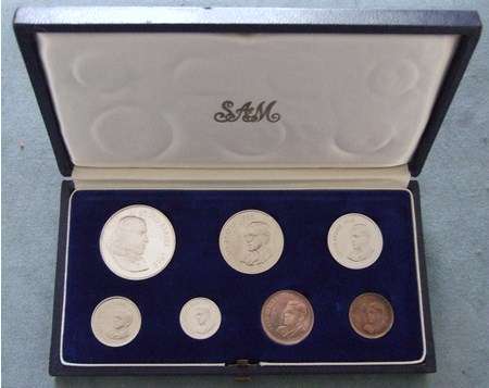 South Africa Short Proof Set 1968 In SAM Box