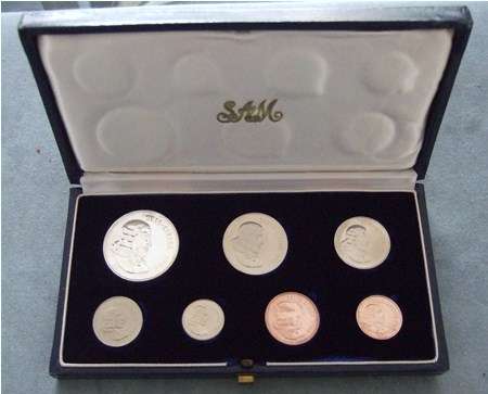 South Africa Short Proof Set 1966 In SAM Box
