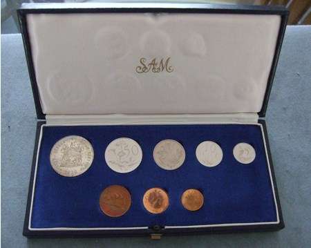 South Africa Short Proof Set 1978 In SAM Box