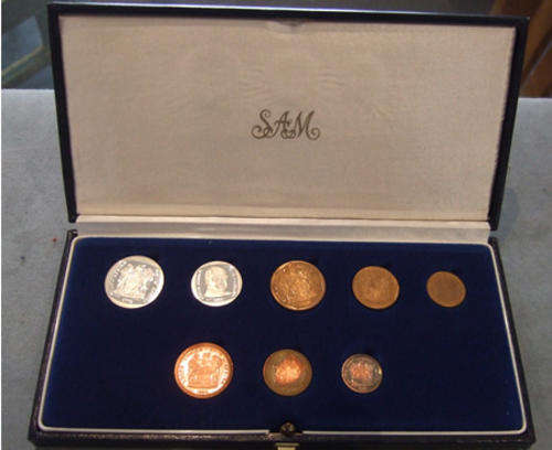 South Africa Short Proof Set 1990 In SAM Box