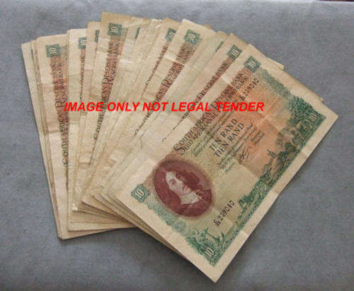 *Bulk Buy* R10 G Rissik 2st Issue VF