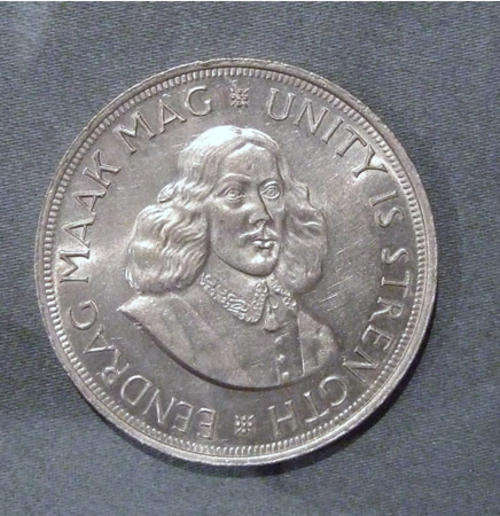 South Africa 1962 50 Cents Mint State
