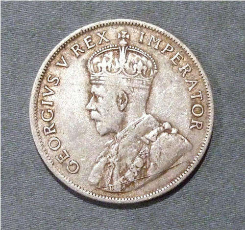 South Africa 2 Shillings 1926 F+