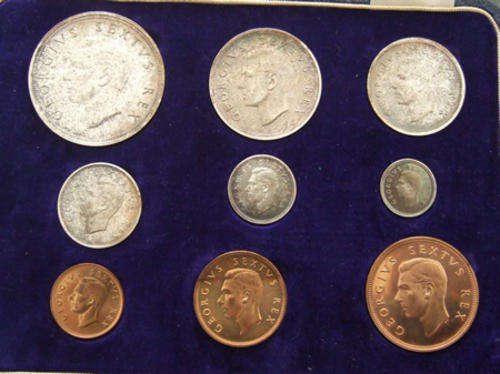 South Africa Proof Set 1952 In SAM Box