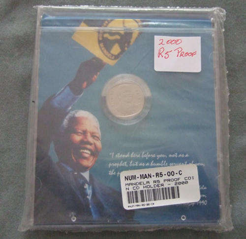 Mandela Proof R5 2000 CD Sealed as From The Mint
