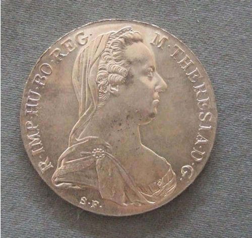 Proof Marie Theresa Thaler 1780 SF