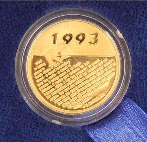 Protea De Klerk 2007 1/10 oz Gold In SA Mint Box & COA