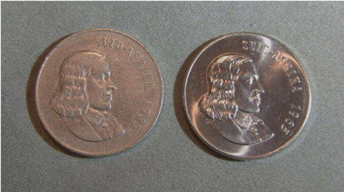 Suid Afrika Proof & Circulation Strike 50 Cents