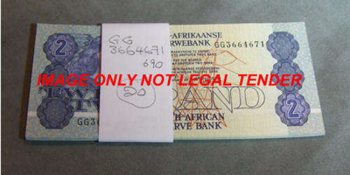 Run Of 20 Notes R2 UNC G.P.C De Kock