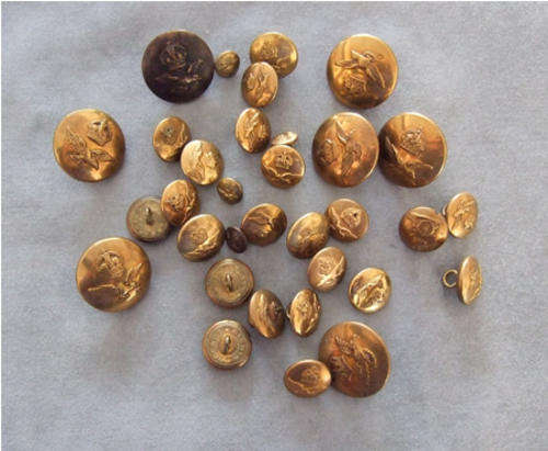 Airforce Buttons WW2 With Crown