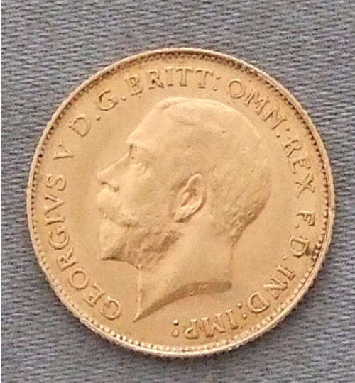 South Africa Half Sovereign 1925