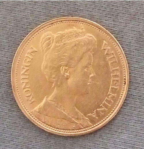 Netherlands 5 Gulden 1912 XF