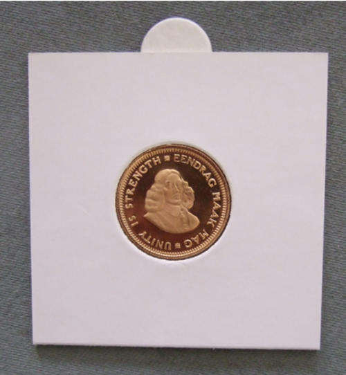 South Africa Proof Gold R1 1982
