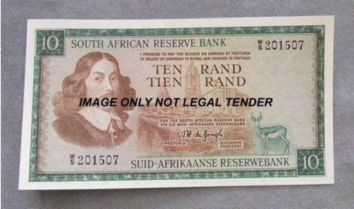 T.W. De Jongh R10 Replacement W5 UNC